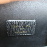 Christian Dior St. Honore Medium Tote Black Grained Leather Crossbody Bag