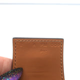 Hermes Collier de Chien PM Cuff Bracelet Taupe Leather Rose Gold Hardware