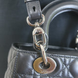 Christian Dior Small Lady Dior My ABCDior Bag Black Cannage Leather Crossbody