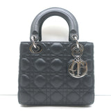 Christian Dior Small Lady Dior My ABCDior Bag Black Cannage Leather Crossbody