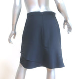 Reiss Ruffle Hem Skirt Navy Size 8