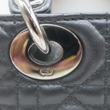 Christian Dior Small Lady Dior My ABCDior Bag Black Cannage Leather Crossbody