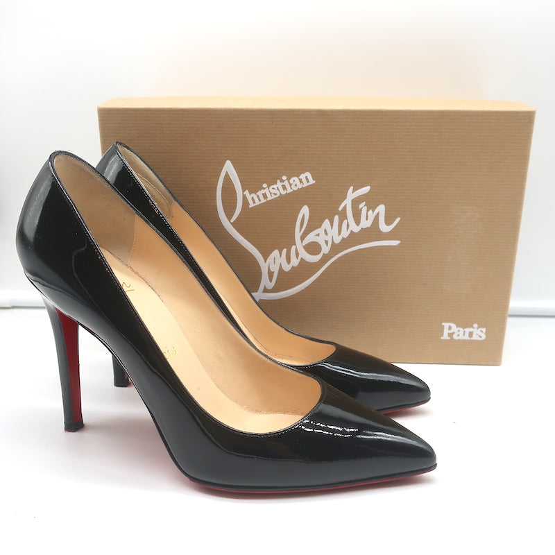 Pigalle patent leather heels Christian Louboutin Black size 40.5