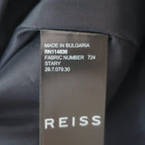 Reiss Ruffle Hem Skirt Navy Size 8