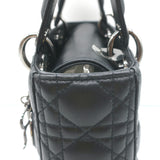 Christian Dior Small Lady Dior My ABCDior Bag Black Cannage Leather Crossbody