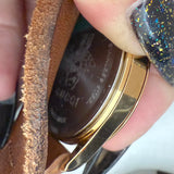 Gucci Le Marche des Merveilles Bee Watch Brown Leather Strap