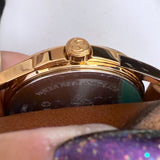 Gucci Le Marche des Merveilles Bee Watch Brown Leather Strap