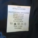 Tory Burch Ronnie 3/4 Sleeve Rain Jacket Black Nylon Size Medium