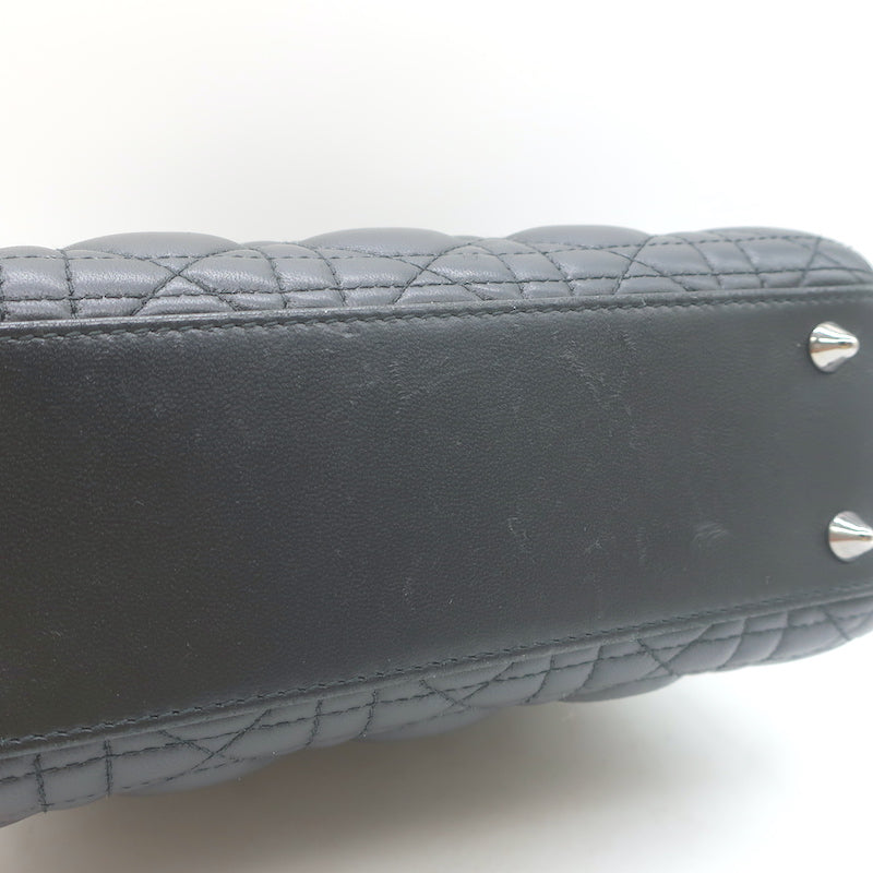 Christian Dior Small Lady Dior My ABCDior Bag Black Cannage Leather Crossbody
