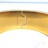 Hermes Clic Clac H PM Bracelet Orange Enamel & Gold