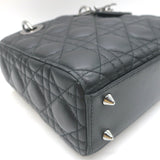 Christian Dior Small Lady Dior My ABCDior Bag Black Cannage Leather Crossbody