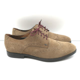 PS Paul Smith Panorama Lace-Up Wingtip Brogues Brown Suede Size 9