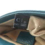 Gucci 1973 Small Chain-Strap Crossbody Bag Teal Pebbled Leather