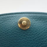 Gucci 1973 Small Chain-Strap Crossbody Bag Teal Pebbled Leather