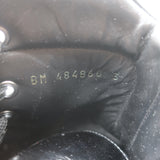 Saint Laurent William Double-Laced Combat Boots Black Leather Size 37