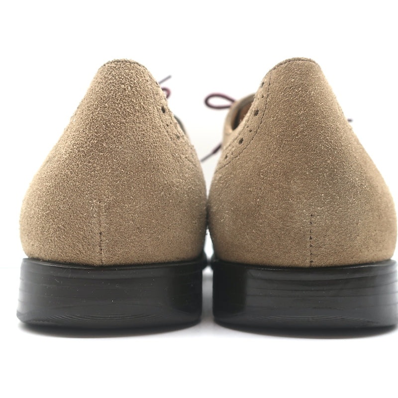 PS Paul Smith Panorama Lace-Up Wingtip Brogues Brown Suede Size 9