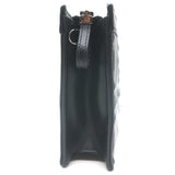 Christian Dior Caro Every Dior Pouch Black Cannage Leather Chain Strap Crossbody