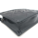 Christian Dior Caro Every Dior Pouch Black Cannage Leather Chain Strap Crossbody