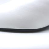 Chanel Bicolor Cap Toe T-Strap Bow Pumps White Leather & Black Velvet Size 38C