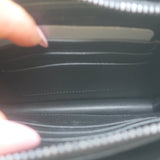 Christian Dior Caro Every Dior Pouch Black Cannage Leather Chain Strap Crossbody