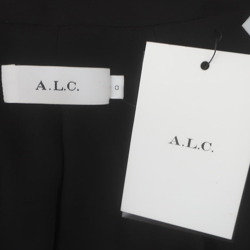 A.L.C. Quincy Sequin Blazer Black Size 0 Open-Front Jacket NEW