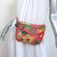 Clare V. Fanny Pack Pink Floral Print Canvas Small Crossbody Bag NEW