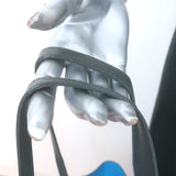 Balenciaga Small Everyday Tote Gray & Blue Grained Leather Shoulder Bag