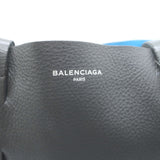 Balenciaga Small Everyday Tote Gray & Blue Grained Leather Shoulder Bag