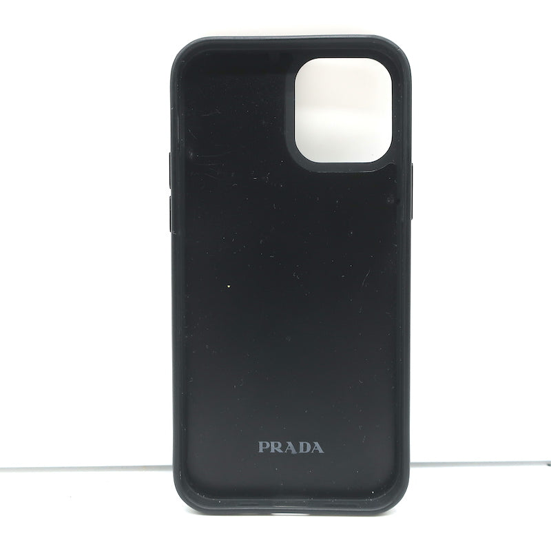 Prada Crystal iPhone 13 Pro Case Black/Silver – Celebrity Owned