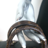 Louis Vuitton Monogram Teddy Speedy Bandouliere 30 Bag Black Leather