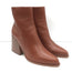Gabriela Hearst Ava Ankle Boots Brown Leather Size 36.5