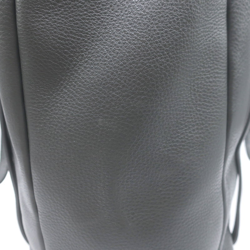 Balenciaga Small Everyday Tote Gray &amp; Blue Grained Leather Shoulder Bag