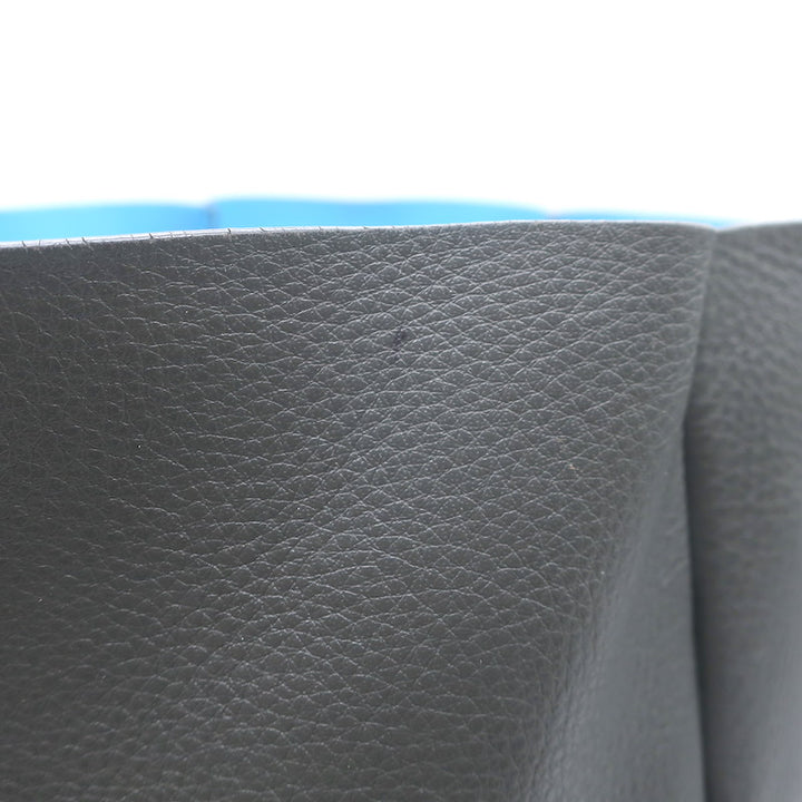 Balenciaga Small Everyday Tote Gray &amp; Blue Grained Leather Shoulder Bag