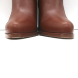 Gabriela Hearst Ava Ankle Boots Brown Leather Size 36.5