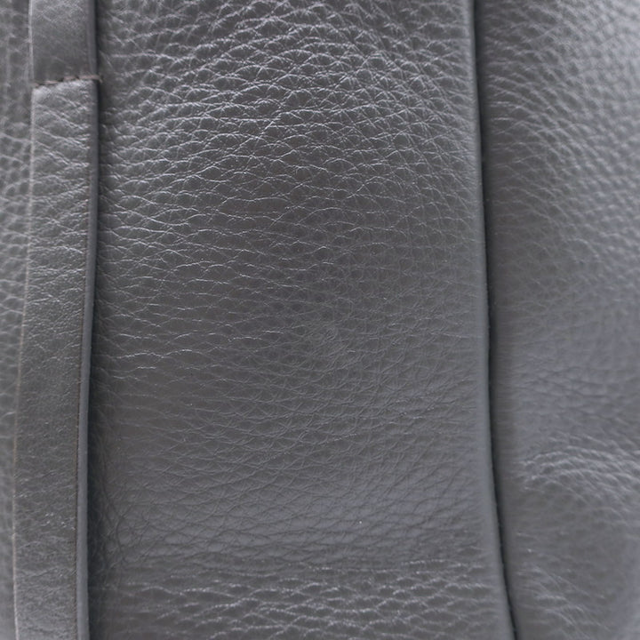 Balenciaga Small Everyday Tote Gray &amp; Blue Grained Leather Shoulder Bag