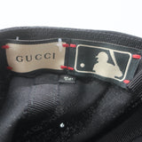 Gucci x MLB NY Yankees Butterfly Embroidered Baseball Cap Black Size 57-61