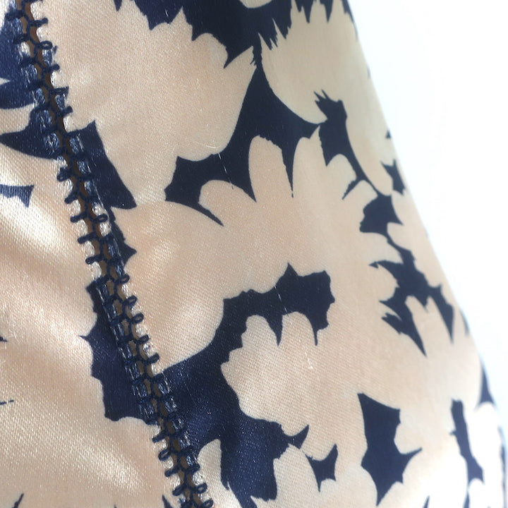 Ulla Johnson Evie Cross-Back Maxi Dress Magnolia Floral Print Satin Size 00 NEW