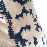 Ulla Johnson Evie Cross-Back Maxi Dress Magnolia Floral Print Satin Size 00 NEW