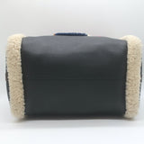 Louis Vuitton Monogram Teddy Speedy Bandouliere 30 Bag Black Leather