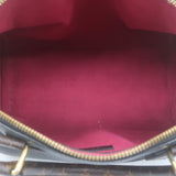 Louis Vuitton Monogram Teddy Speedy Bandouliere 30 Bag Black Leather