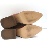 Gabriela Hearst Ava Ankle Boots Brown Leather Size 36.5