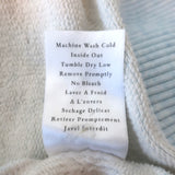 Frank & Eileen Ribbed Pullover Sweatshirt Archie Blue Melange Size Medium