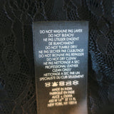 Alice + Olivia Misha Fringed Suede Midi Skirt Black Size 2 NEW