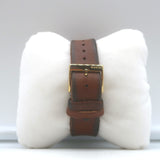 Gucci Le Marche des Merveilles Bee Watch Brown Leather Strap