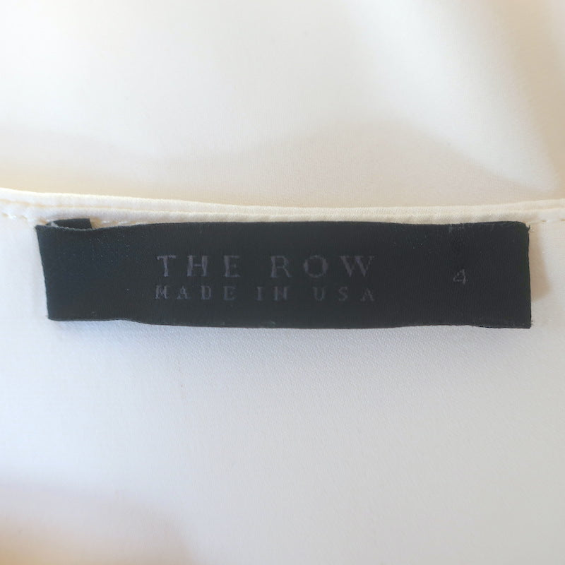 The Row Camisole Ivory Stretch Silk Size 4