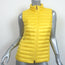 Bogner Down Puffer Vest Yellow Size Extra Small
