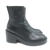 Ann Demeulemeester Noor Ankle Boots Black Leather Size 36.5