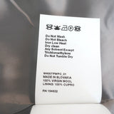 WARDROBE.NYC Double Breasted Blazer Gray Virgin Wool Check Size Small