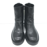 Ann Demeulemeester Noor Ankle Boots Black Leather Size 36.5