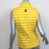 Bogner Down Puffer Vest Yellow Size Extra Small